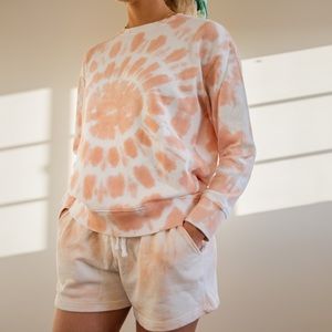 Tie Dye Sweatshirt - Loungewear Set